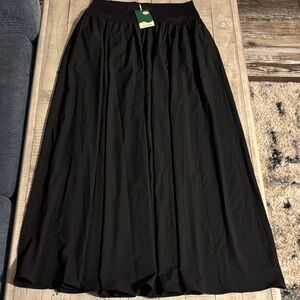 Halara Black Maxi Skirt